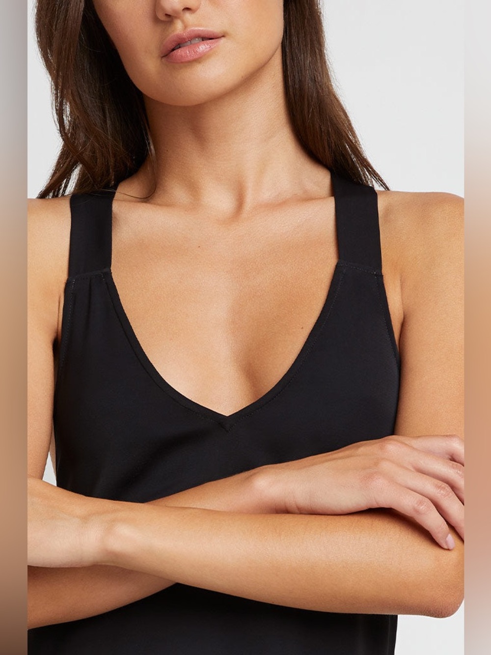 Negative Underwear Supreme Mini Slip Dress in Black, Size Large - Picture 2 of 6